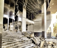 আগুন-ভাঙচুর  