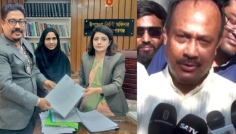 কিশোরগঞ্জে মুজিবুল হক চুন্নুর পক্ষে মনোনয়নপত্র সংগ্রহ