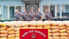 বালিভর্তি ট্রাক থেকে সাড়ে ৩১ লাখ টাকার ভারতীয় জিরা জব্দ