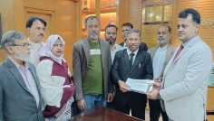 চাঁদপুর-৩ আসনে গণফোরামের প্রার্থী অ্যাড. সেলিমের মনোনয়নপত্র উত্তোলন