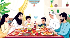 ইসলামে খাবার গ্রহণের পদ্ধতি  