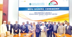 ঢাকা ম্যাস ট্রানজিট ও বিআরবির মধ্যে চুক্তি স্বাক্ষর  