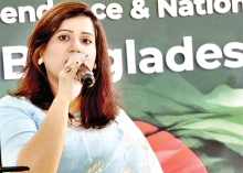 তারেক রহমানকে নিয়ে ন্যান্সির গান ‘নেতা আসছে’  