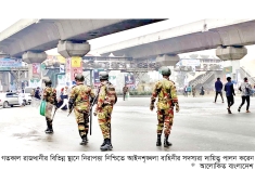 নিরাপত্তায় মোড়ানো ঢাকা  