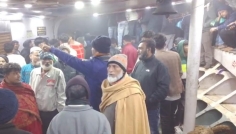 মেঘনায় বাল্কহেডের সাথে ধাক্কায় যাত্রীবাহী লঞ্চ বিকল