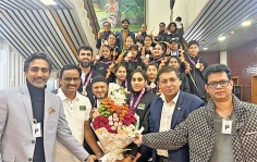 মালদ্বীপে ব্রোঞ্জ জিতে ফিরলেন ভলিবলের মেয়েরা 