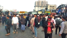 ইনকিলাব মঞ্চের ঢাকা-চট্টগ্রাম মহাসড়ক অবরোধ