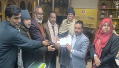 পাবনা-৪ আসনে বিএনপির প্রার্থী হাবিবের মনোনয়নপত্র জমা