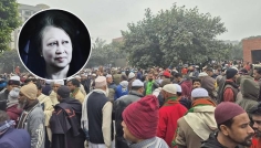 প্রিয় নেত্রীর শেষ বিদায়: সংসদ ভবন এলাকায় জনতার ঢল