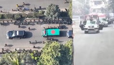 মানিক মিয়া অ্যাভিনিউতে পৌঁছেছে খালেদা জিয়ার মরদেহ