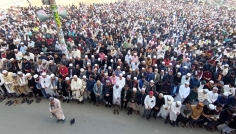 চাঁদপুরে বেগম খালেদা জিয়ার গায়েবানা জানাজায় জনস্রোত