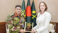 সেনা সদরে সেনাপ্রধানের সঙ্গে অস্ট্রেলীয় হাইকমিশনারের বৈঠক