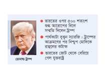 ভারতকে চেপে ধরলেন ট্রাম্প  