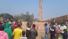 রংপুরে চার ইট ভাটায় ১৯ লাখ টাকা জরিমানা, ২ চিমনি ধ্বংস