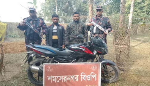 লালমনিরহাটে গরু চোরাচালানের চেষ্টাকালে আটক ২