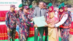 চুয়াডাঙ্গা সীমান্তে হতদরিদ্র শীতার্থদের মাঝে কম্বল বিতরণ