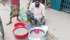 চাঁদপুর নৌ-সীমানার পদ্মা-মেঘনায় নির্বিচারে চলছে পোনা নিধন