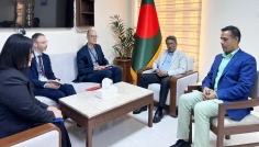 ড. আলী রীয়াজের সঙ্গে ইইউ নির্বাচন পর্যবেক্ষণ মিশন প্রতিনিধি দলের সাক্ষাৎ 