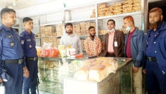 সোনারগাঁওয়ে বেকারী মালিককে ১ লাখ টাকা জরিমানা