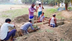 একই আঙিনায় ৩ কবর: কান্নায় ভারী ঈশ্বরগঞ্জের দড়িপাঁচাশি গ্রাম