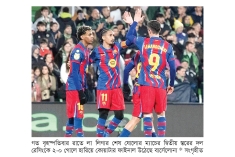 ঘাম ঝরিয়ে শেষ আটে বার্সেলোনা  