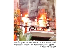 উত্তরায় আবাসিক ভবনে আগুন, নিহত ৬  