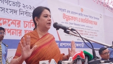 গণভোটে ‘হ্যাঁ’ ভোট দেওয়ার গুরুত্ব তুলে ধরলেন সৈয়দা রিজওয়ানা