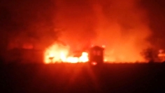 মধ্যরাতে রোহিঙ্গা ক্যাম্পে ভয়াবহ অগ্নিকাণ্ড