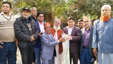 নরসিংদীতে বড় করে পুনর্নির্মাণ হচ্ছে বীরশ্রেষ্ঠ মতিউর রহমানের ম্যুরাল