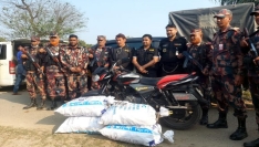 সাতক্ষীরায় বিপুল পরিমাণ ফেনসিডিল উদ্ধার, আটক ১