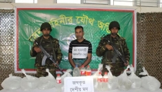 বোয়ালখালীতে ৫৫ লিটার মদসহ মাদক ব্যবসায়ী আটক