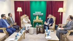 জামায়াত আমীরের সঙ্গে ইইউ রাষ্ট্রদূত মিলারের সৌজন্য সাক্ষাৎ