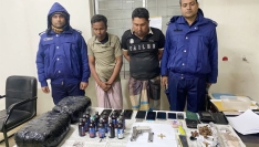 মুন্সীগঞ্জে পিস্তল-গুলিসহ ২ শীর্ষ সন্ত্রাসী আটক