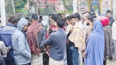 সিরাজগঞ্জে জামায়াতের নির্বাচনী অফিসে আগুন