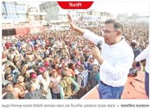 ধানের শীষে সিল দিন, ‘হ্যাঁ’-এর পক্ষে রায় দিন 