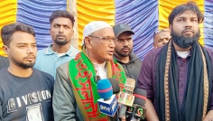 ঝিনাইগাতীতে জামায়াত নেতা হত্যার প্রতিবাদে দোয়া ও বিক্ষোভ