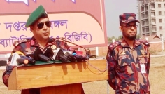 বিগঞ্জে ১৭ প্লাটুন বিজিবি মোতায়েন, ড্রোনে নজরদারি