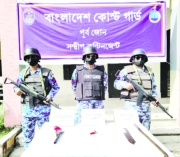 চট্টগ্রামের সন্দ্বীপে কোস্ট গার্ডের অভিযান  