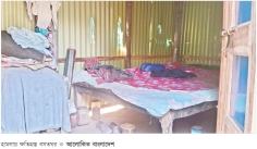 তারেক রহমানের সহায়তা পাওয়া জন্মান্ধ আবদুল গফুরের বাড়ি ভাঙচুর 