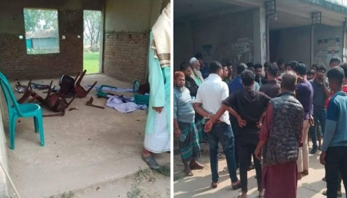 নোয়াখালীতে স্বতন্ত্র প্রার্থীর নির্বাচনী কার্যালয়ে হামলা