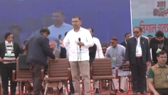 ঠাকুরগাঁওয়ে সমাবেশের মঞ্চে তারেক রহমান