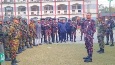 নির্বাচন ঘিরে ২১ উপজেলায় ৩৫ প্লাটুন বিজিবি মোতায়েন