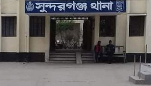 সুন্দরগঞ্জে মোটরসাইকেল ও গাঁজা জব্দ