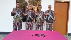 শার্শা-বেনাপোল সীমান্ত থেকে বিদেশি অস্ত্র ও গুলি উদ্ধার