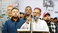 বীরগঞ্জে ধানের শীষের নির্বাচনী জনসভায় মনজুরুল ইসলাম মঞ্জু