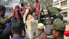কঠোর নিরাপত্তায় ব্রাহ্মণবাড়িয়ায় নির্বাচনী সরঞ্জাম বিতরণ শুরু