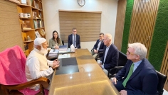 জামায়াত আমিরের সঙ্গে আইআরআই প্রতিনিধি দলের বৈঠক