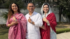 পরিবারসহ ভোট দিলেন তারেক রহমান, জয়ে দৃঢ় আশাবাদ