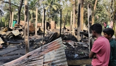 বোয়ালখালীতে চুলার আগুনে পুড়ল ৯ বসতঘর