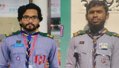 ইবিতে রোভার স্কাউট গ্রুপের সভাপতি সাঈম, সা.সম্পাদক সাজ্জাদ
